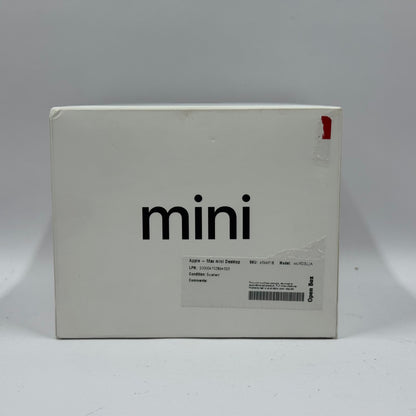 2024 Apple Mac Mini M4 4.4GHz 16GB RAM 256GB SSD Silver A3238