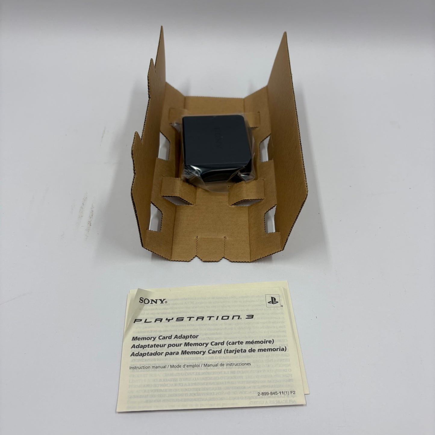 Sony PlayStation 3 PS3 Memory Card Adapter Black