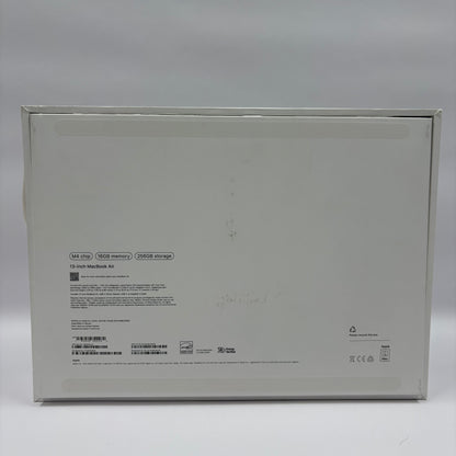 2025 Apple MacBook Air 13.6" M4 8 Core 4.5GHz 16GB RAM 256GB SSD A3240