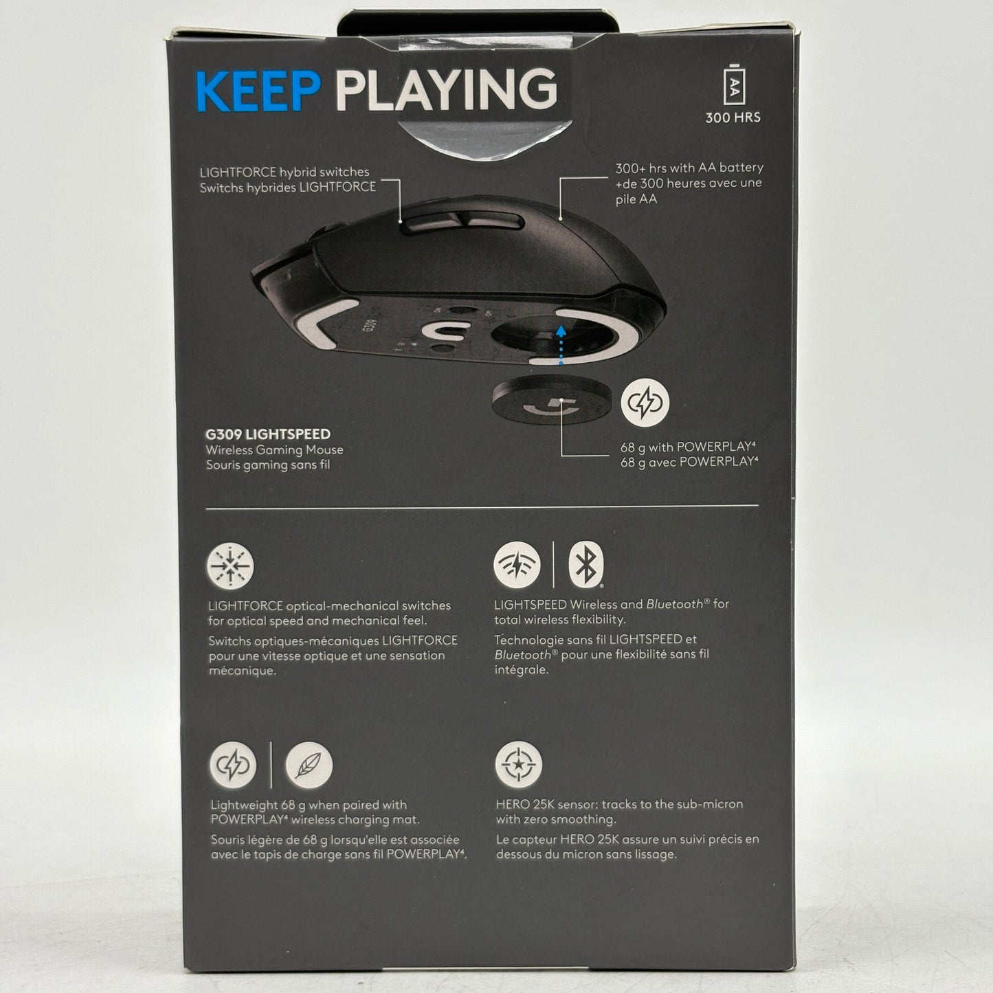 New Logitech G309 Lightspeed Wireless Gaming Mouse 910-007197