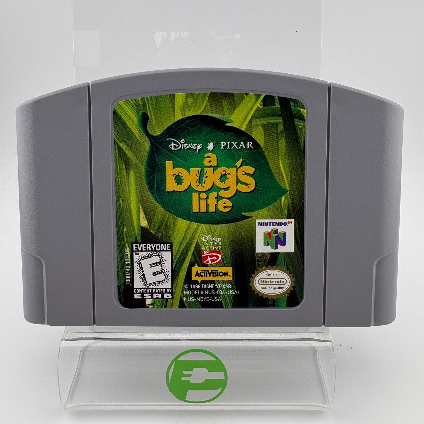 A Bug's Life (Nintendo 64 N64, 1999) Cartridge and Manual