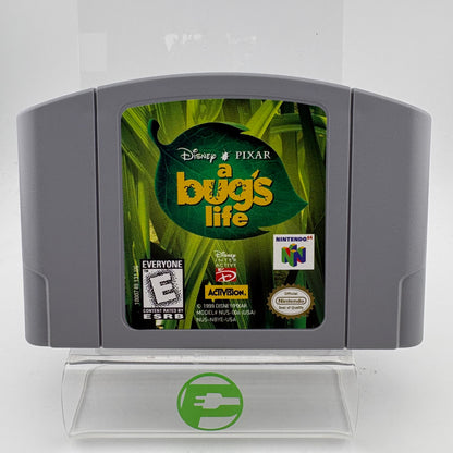 A Bug's Life (Nintendo 64 N64, 1999) Cartridge and Manual