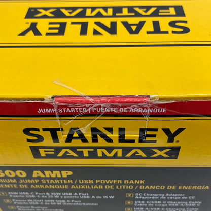 New Stanley Fatmax 2500 Amp Jump Starter LJ25F