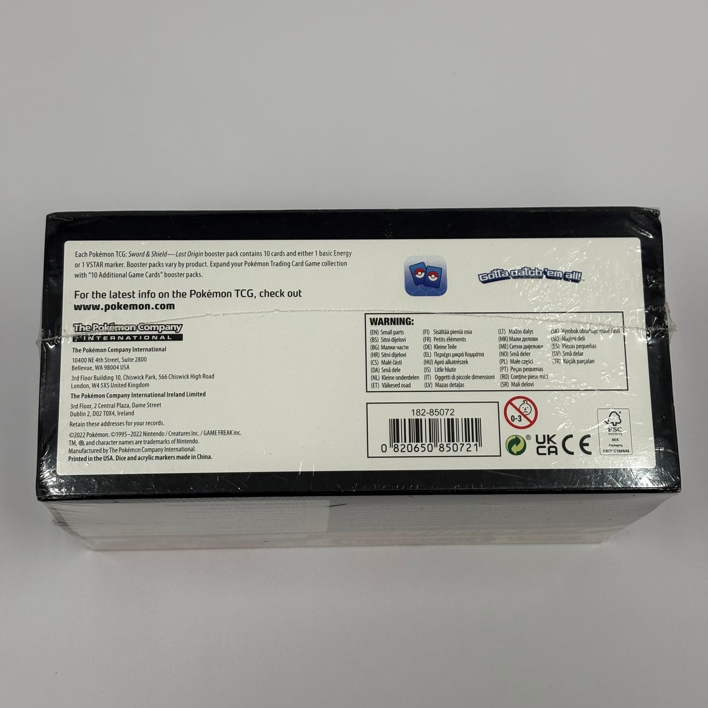 New Pokémon TCG Sword and Shield Lost Origin Build and Battle Stadium