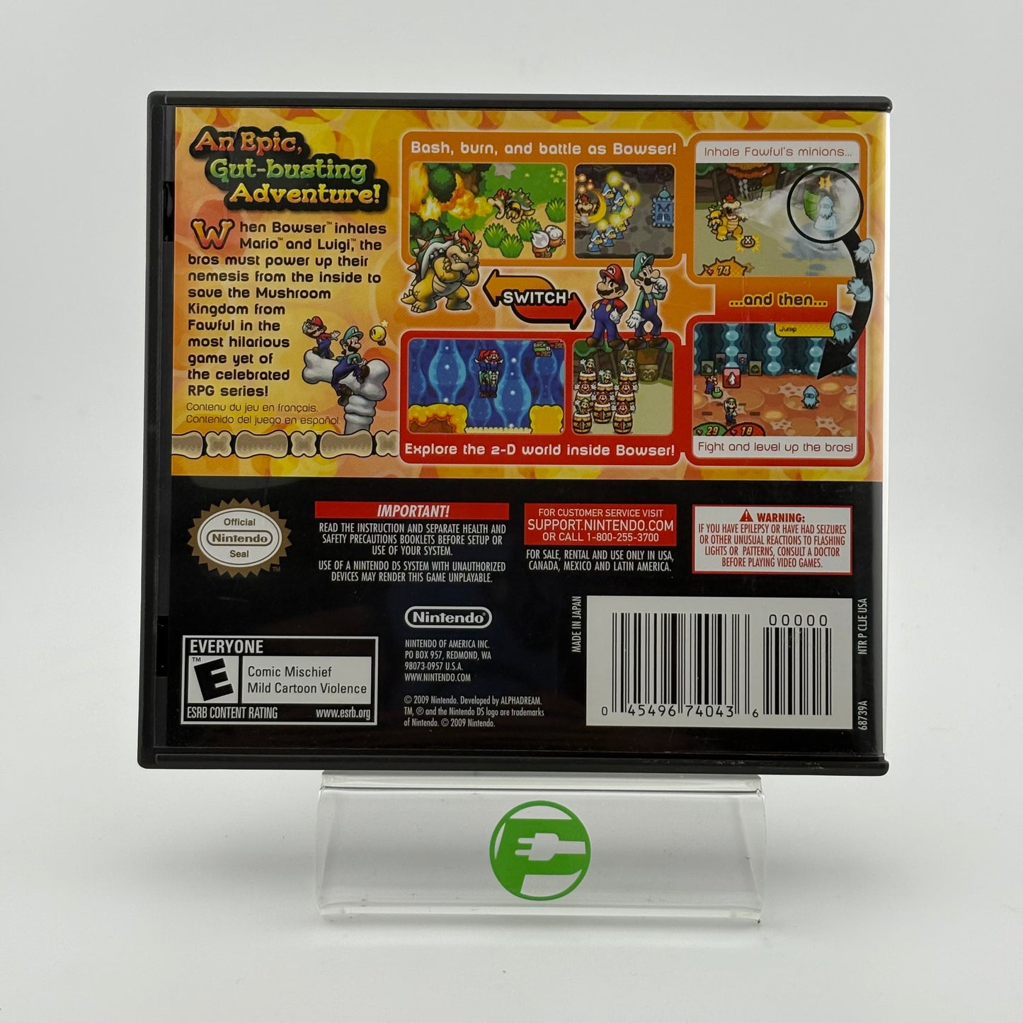 Mario and Luigi Bowser's Inside Story (Nintendo DS, 2005)