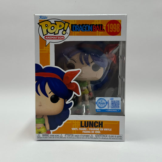 New Funko Pop! Dragon Ball Lunch (Blue Hair) Vinyl Figure #1998