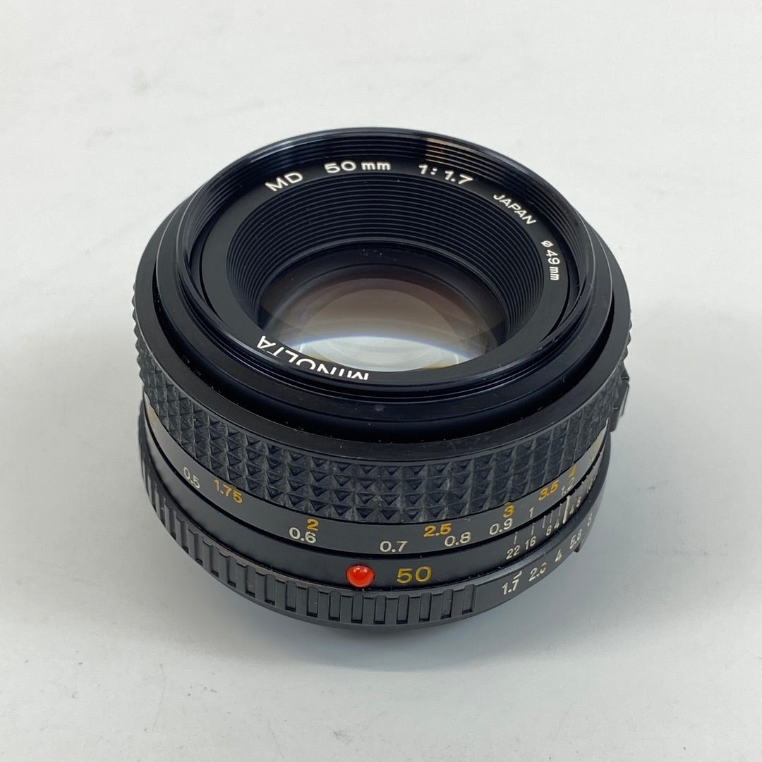 Minolta MD 50mm 1:1.7 ø49mm Camera Lens