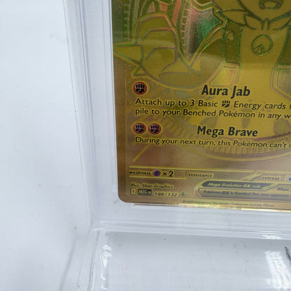 Pokémon TCG Mega Evolution Mega Lucario EX 188/132 English PSA 10 GEM MT