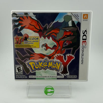 Pokemon Y [Scizor] (Nintendo 3DS, 2013)