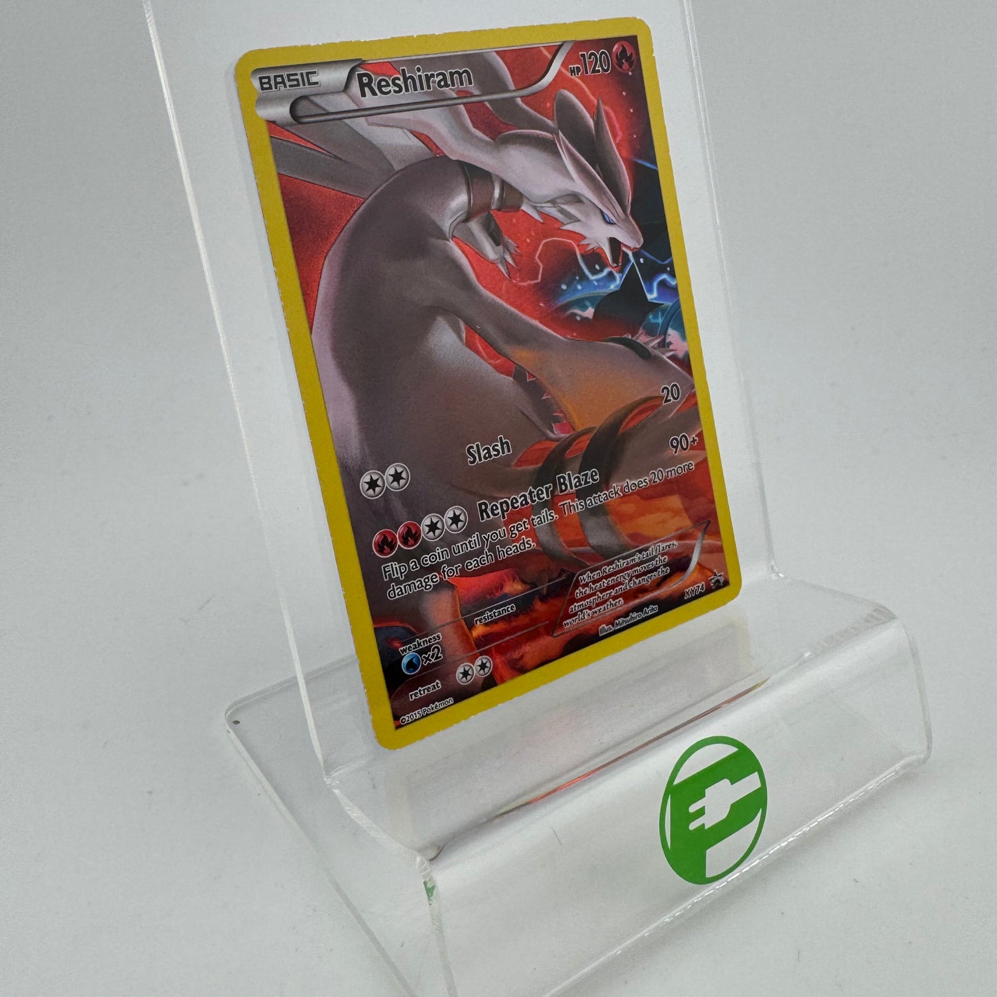 Pokémon TCG Promo Reshiram #XY74 Holo English LP