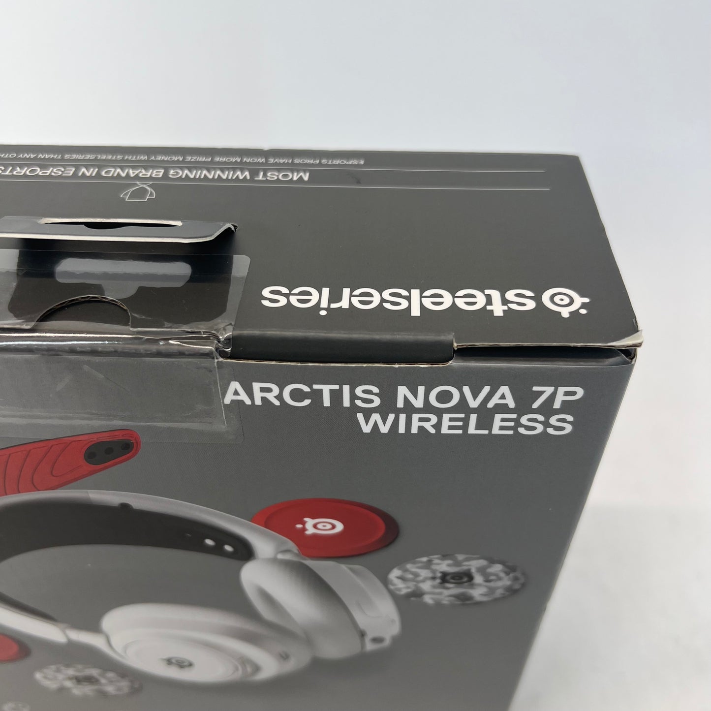 New Steelseries Arctis Nova 7P Wireless Wireless Headset 61562 +Booster Pack