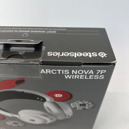 New Steelseries Arctis Nova 7P Wireless Wireless Headset 61562 +Booster Pack