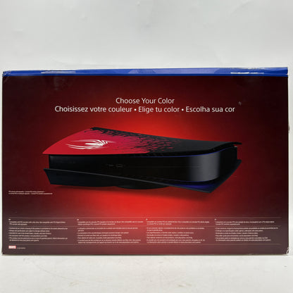Sony Playstation 5 PS5 Spiderman-2 Plates Red/Black CFI-ZCA1/CFI-ZCB1