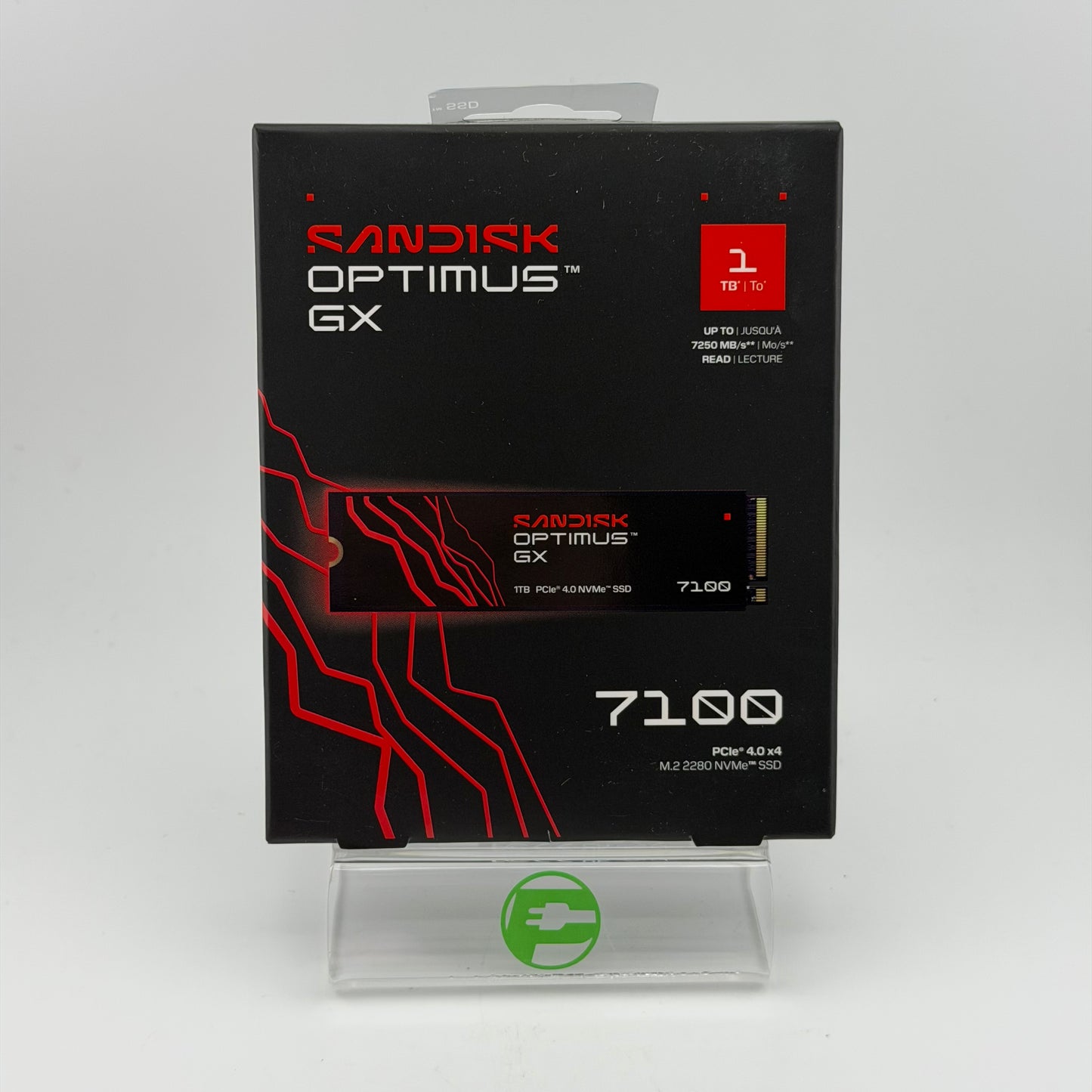 New Sandisk Optimus GX 7100 1TB NVMe SSD SDSP71100TAN-000G1