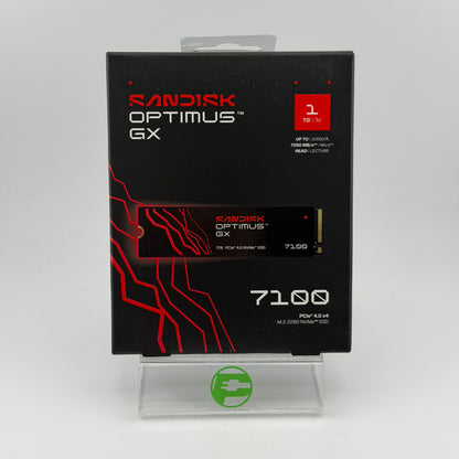 New Sandisk Optimus GX 7100 1TB NVMe SSD SDSP71100TAN-000G1