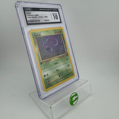 Pokémon TCG Team Rocket Zubat #70 Regular English CGC 10 GEM MINT