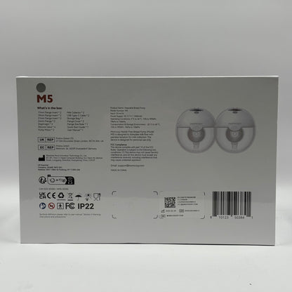 New Momcozy M5  Hands Free Breast Pump Set Double Pumps