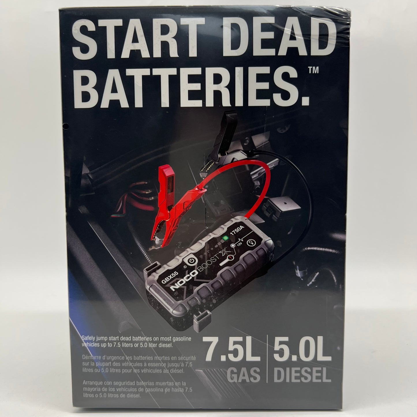 New Noco Boost X 12V 1750A Ultrasafe Jump Starter GBX55