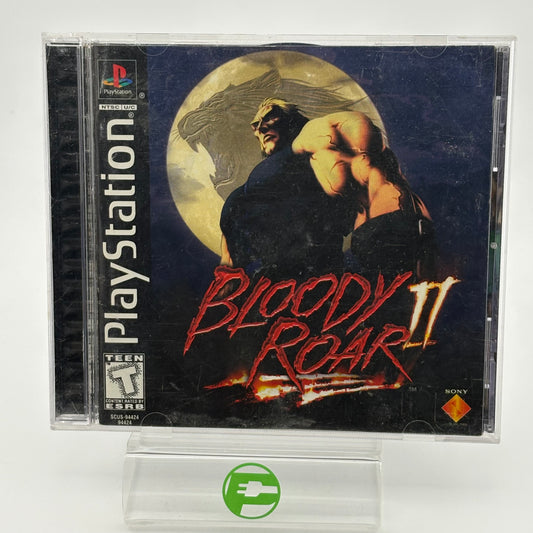 Bloody Roar 2 (Sony PlayStation 1 PS1, 1999)