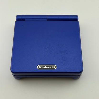 Nintendo Game Boy Advance SP Handheld Game Console Only AGS-001 Cobalt Blue