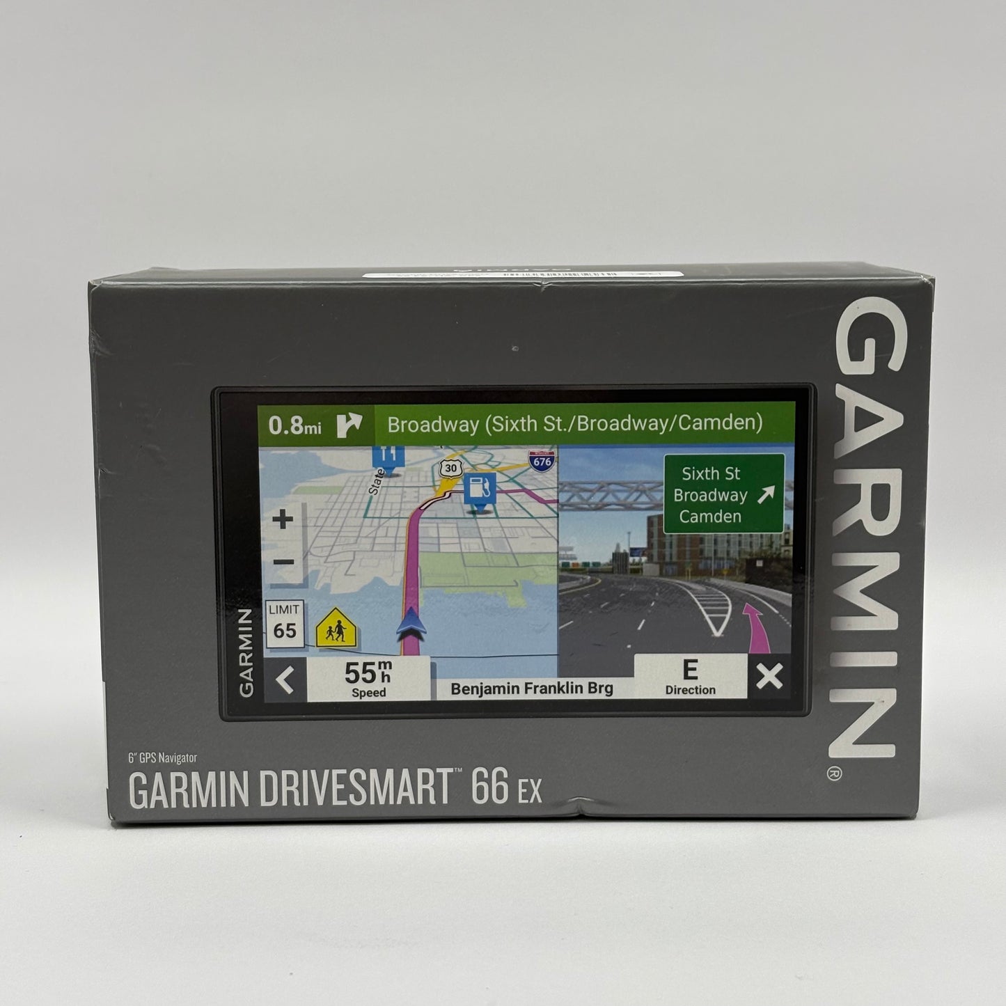 New Garmin DriveSmart 66 EX 6" GPS Navigator 010-02469-13