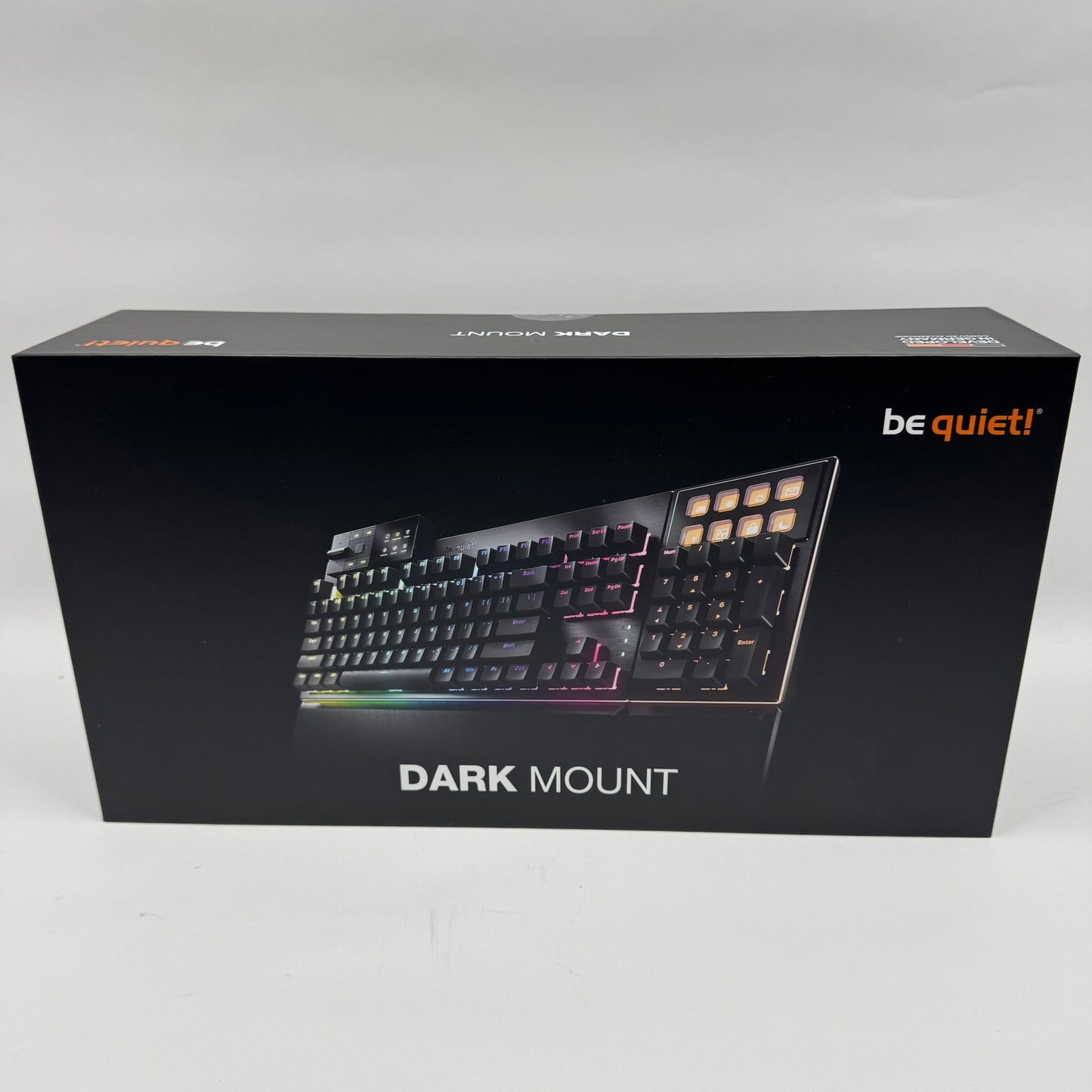 New Be Quiet! Dark Mount Wired Mechanical Keyboard BT001US