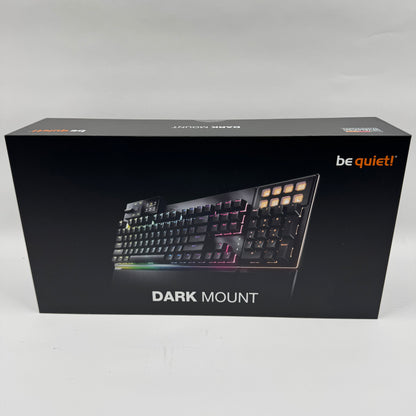 New Be Quiet! Dark Mount Wired Mechanical Keyboard BT001US