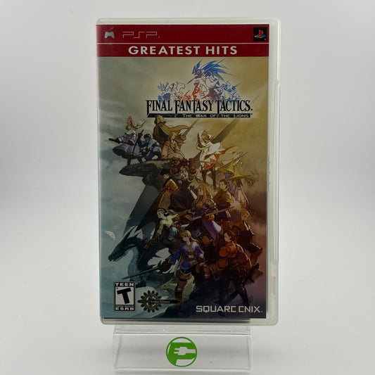 Final Fantasy Tactics: The War of the Lions (Sony PlayStation PSP, 2007)