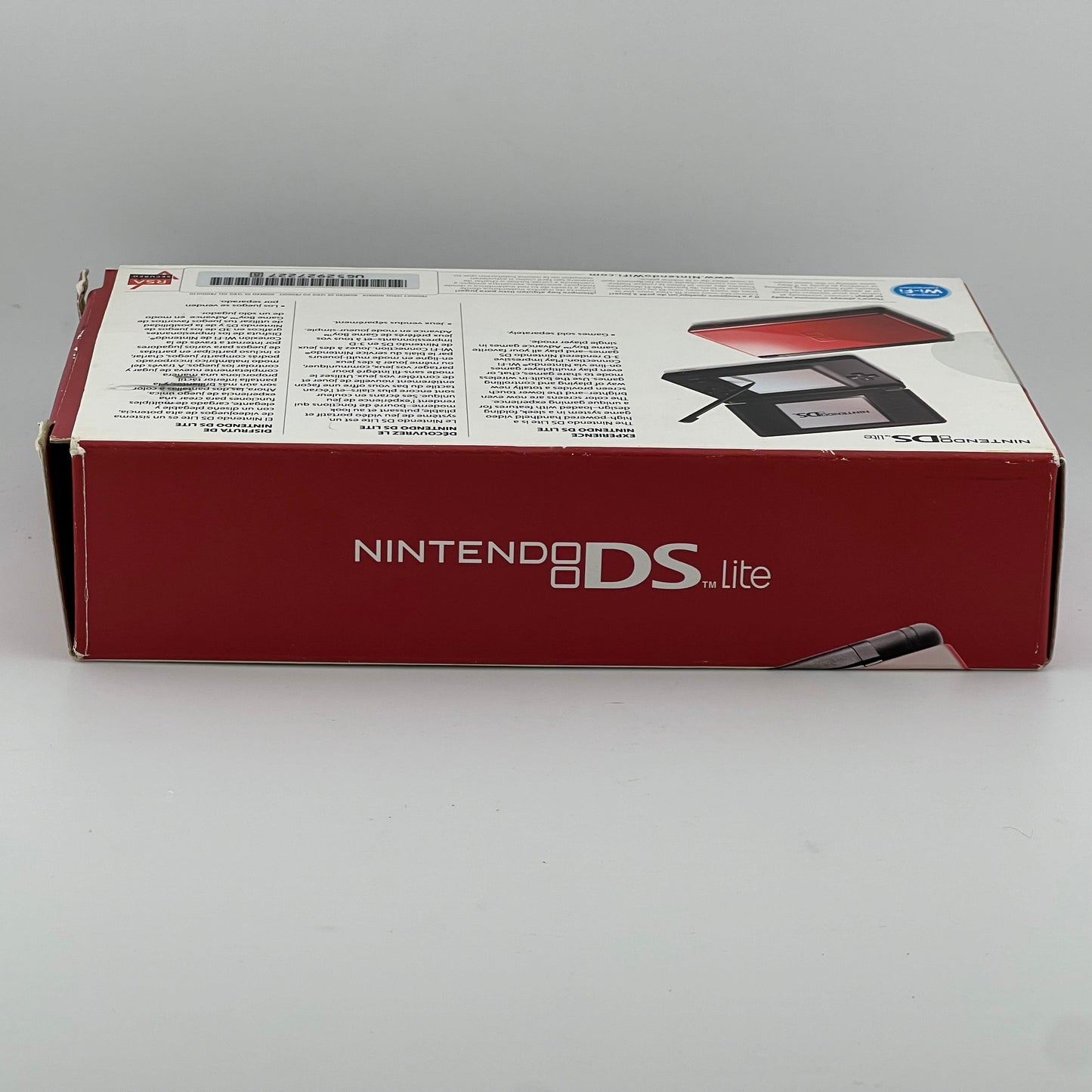 Nintendo DS Lite Handheld Game Console USG-001 Red Crimson & Black