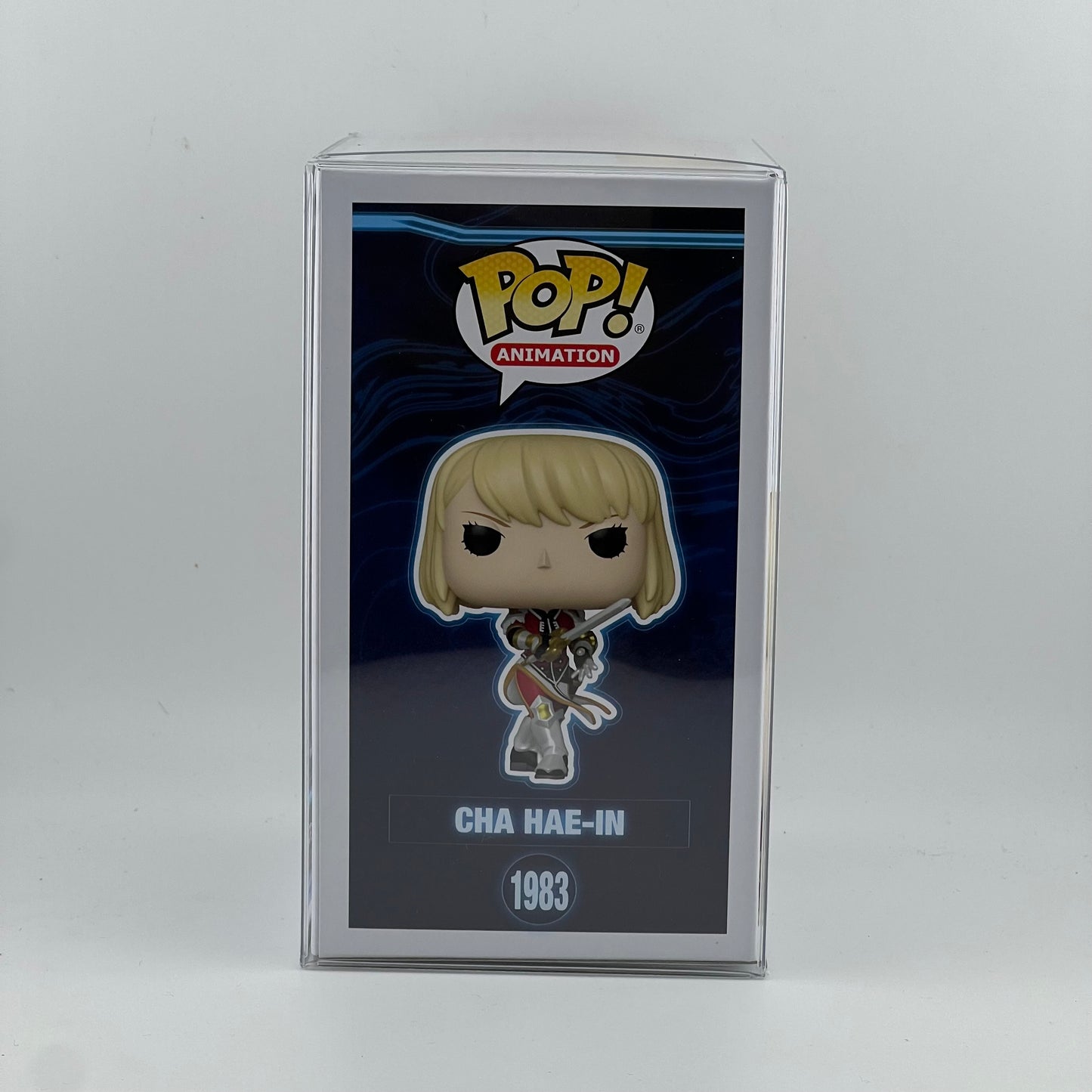 New Funko Pop Solo Leveling Cha Hae-In #1983 Vinyl Figure with Protector