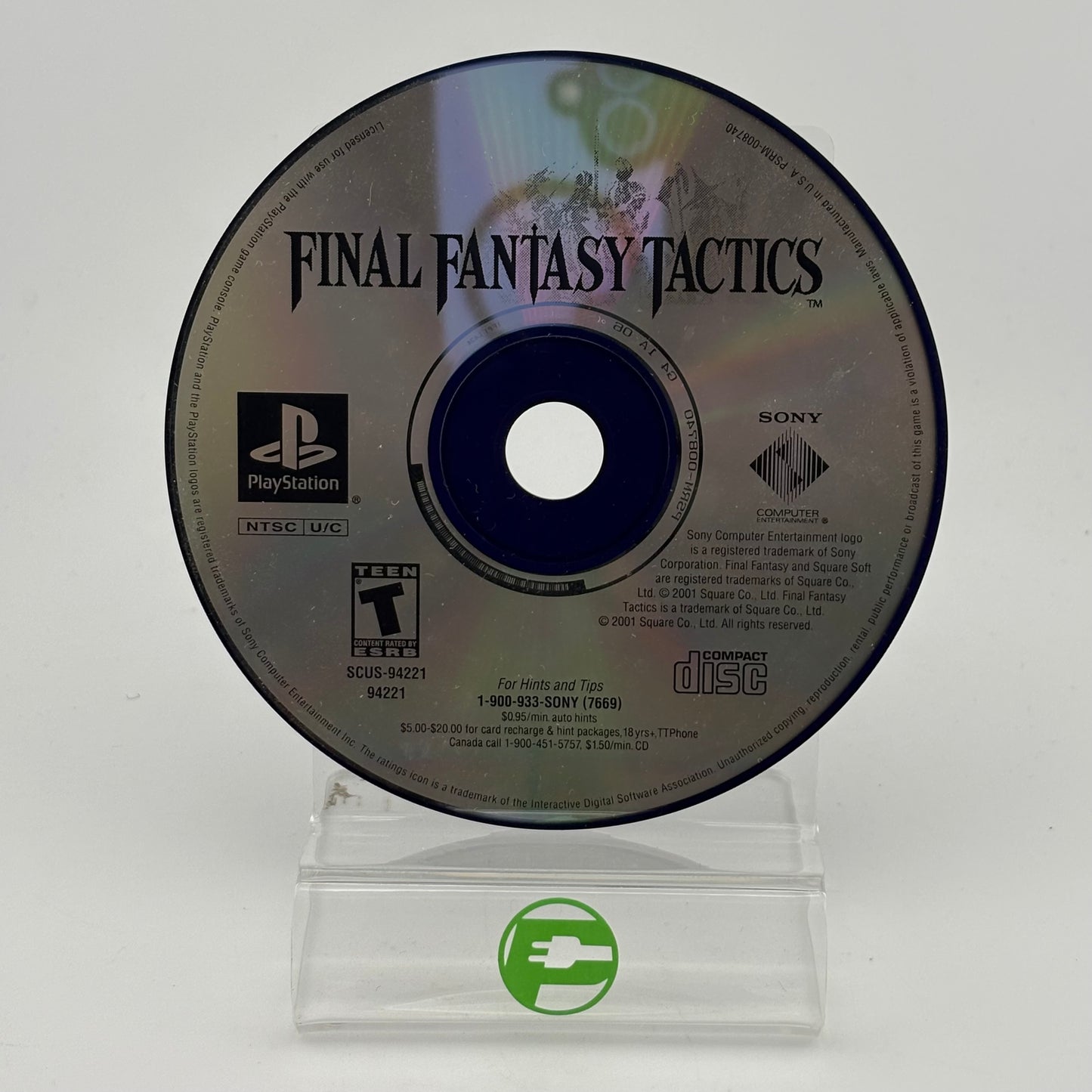 Final Fantasy Tactics (Sony PlayStation 1 PS1, 1998)