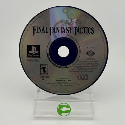 Final Fantasy Tactics (Sony PlayStation 1 PS1, 1998)
