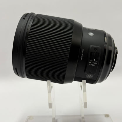 Sigma DG 85mm f/1.4 DG For Nikon F Mount Lens