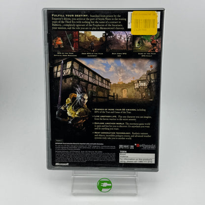 Elder Scrolls III Morrowind (Microsoft Xbox, 2002)