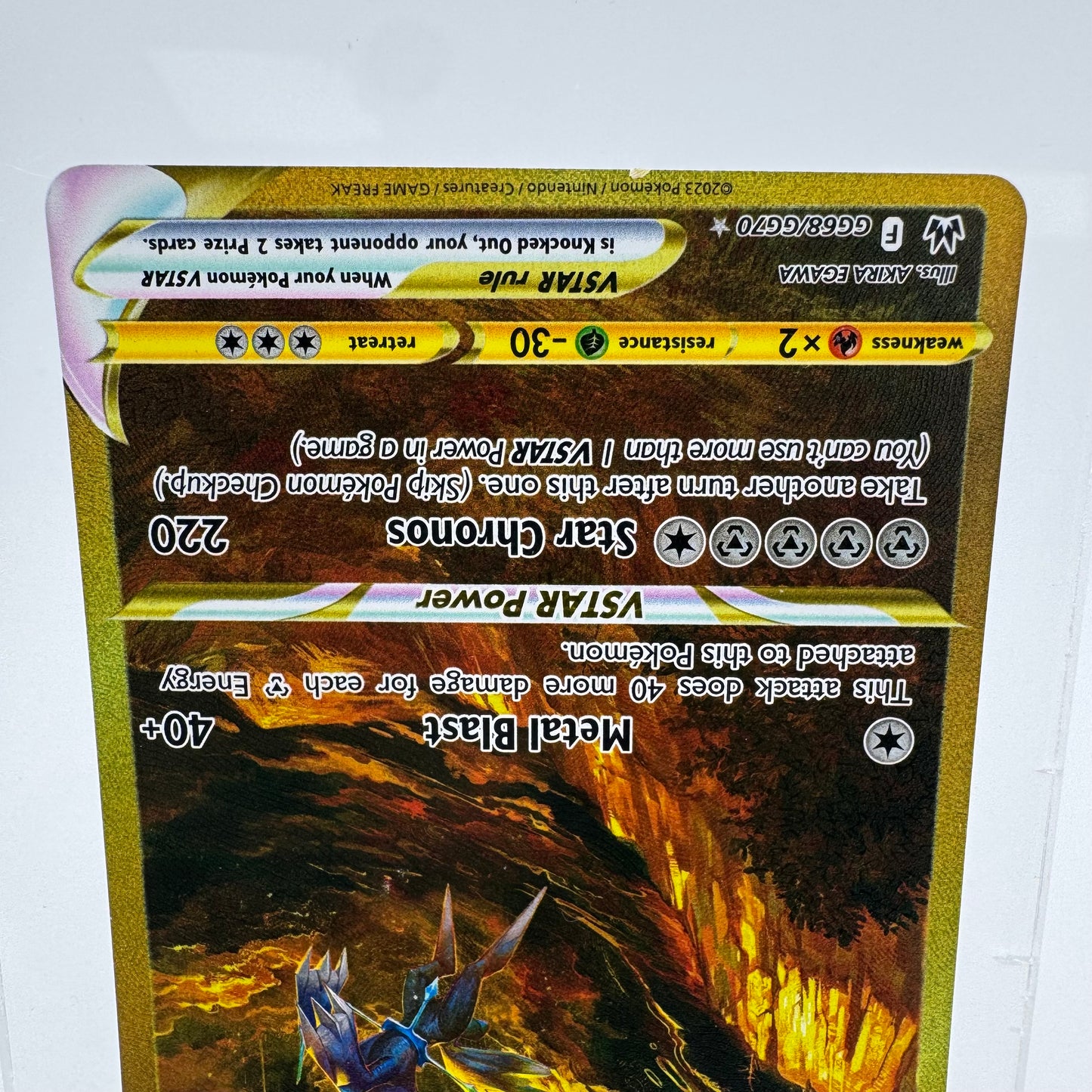 Pokémon TCG Crown Zenith Origin Forme Dialga VSTAR #GG68 Holo English NM