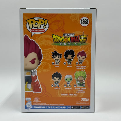 New Funko DragonBall Super Saiyan God Vegeta Vinyl #1868