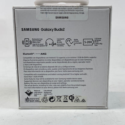 New Samsung Galaxy Buds2 SM-R177 Wireless Bluetooth Earbud Headphones Olive