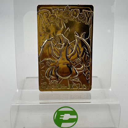 Pokemon Charizard [Gold Plated] #6 Burger King Promo Card