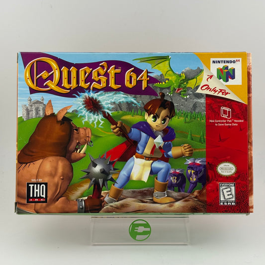 Quest 64 (Nintendo 64 N64, 1998)