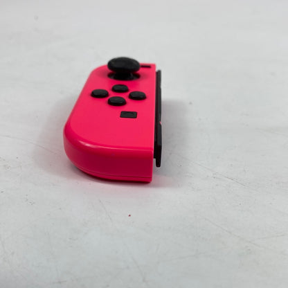 Nintendo Switch JoyCon Wireless Controller HAC-015 Neon Pink Left