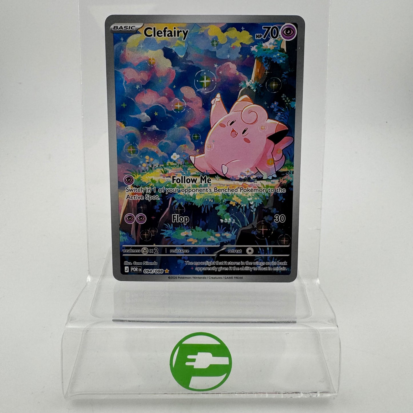 Pokémon TCG Perfect Order Clefairy #94 Holo English NM
