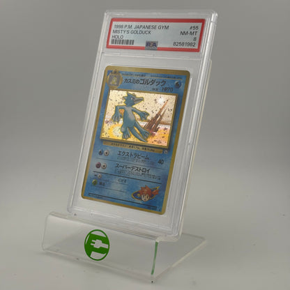 Pokémon TCG Misty's Golduck #55 Gym Heroes JP No. 055 Near Mint PSA 8