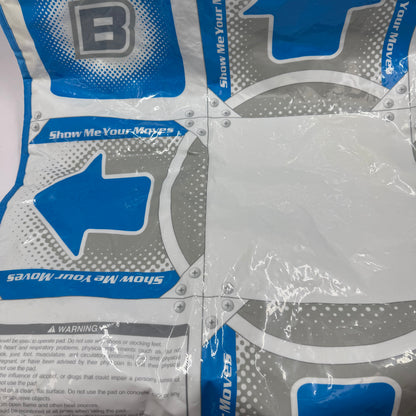 Konami Dance Dance Revolution DDR Dance Pad White/Blue RU054 For Wii