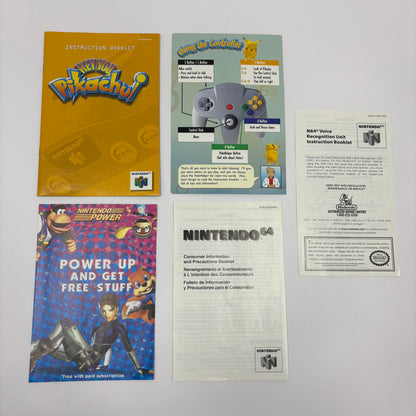 Hey You Pikachu [Microphone Bundle] (Nintendo 64 N64, 2000)