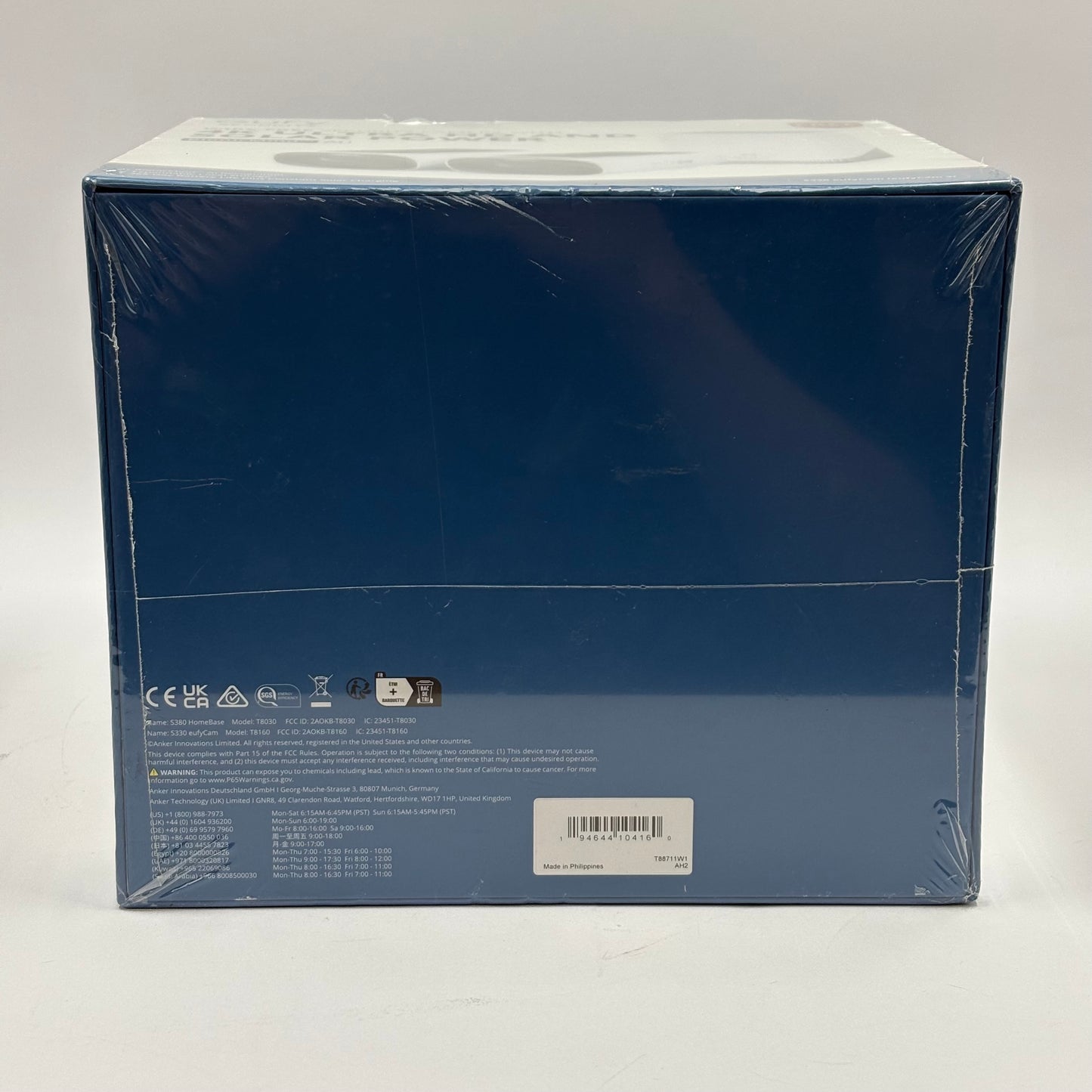 New eufy eufyCam 3 Wireless Security Camera S330 4K Solar Powered