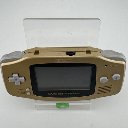 Nintendo Game Boy Advance Handheld Game Console Only AGB-001 Gold