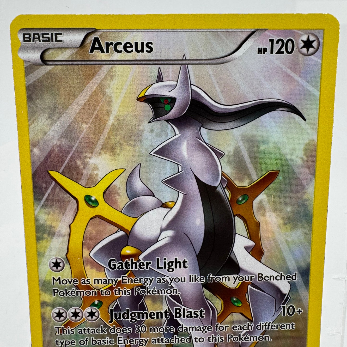 Pokémon TCG Promo Arceus #XY83 Holo English LP