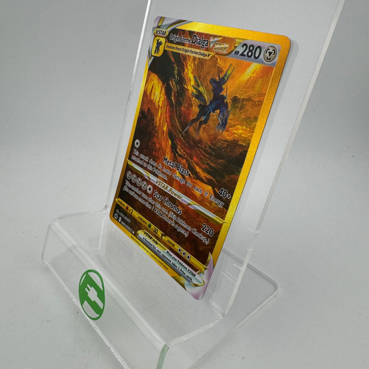 Pokémon TCG Crown Zenith Origin Forme Dialga VSTAR #GG68 Holo English NM