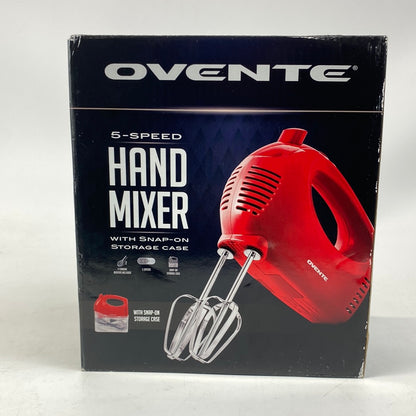New Ovente 5-Speed Hand Mixer Electric HM151R