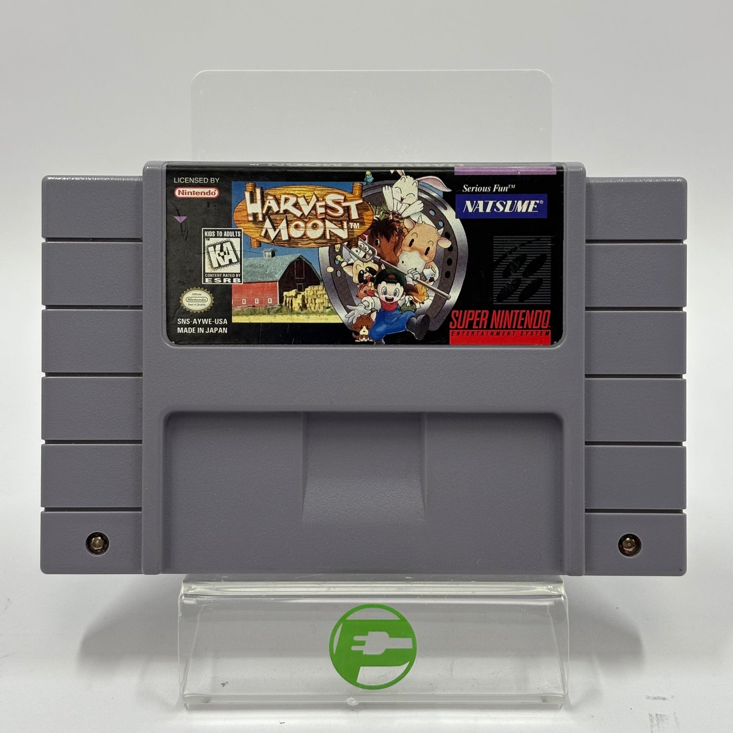 Harvest Moon (Super Nintendo SNES, 1997) Cartridge Only